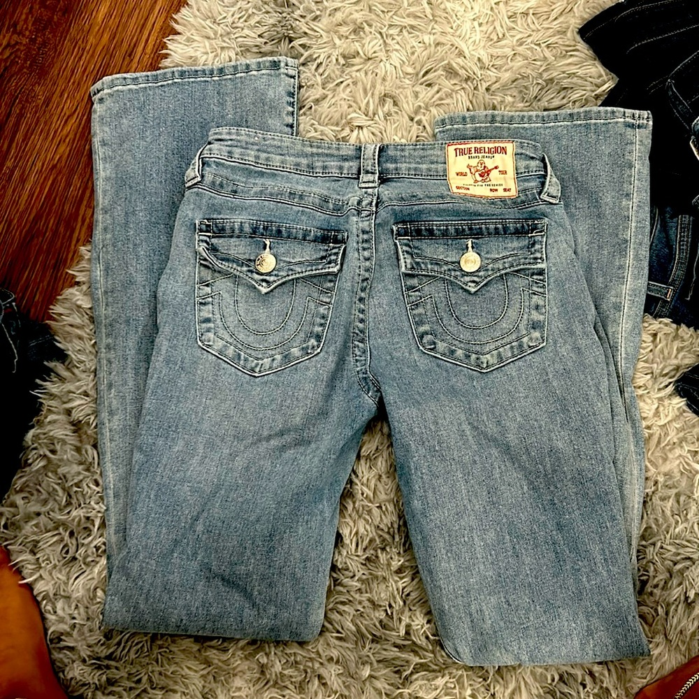 EUC True Religion Becca Mid Rise Bootcut jeans